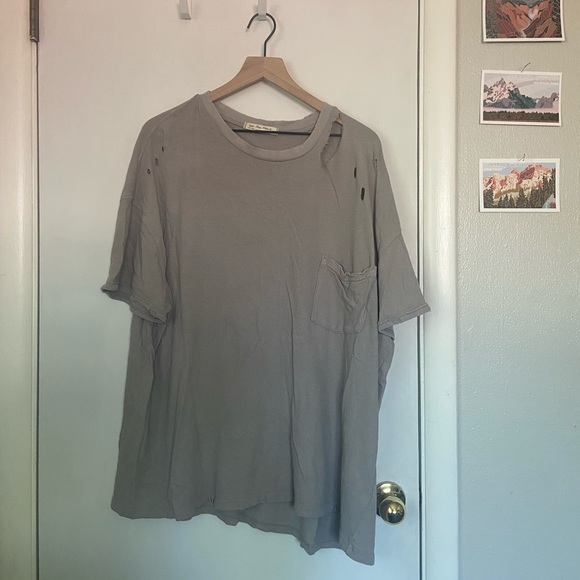 Free People Tops - free people ripped tee